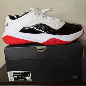 Air Jordan 11 CMFT Low
White/Black-University Red